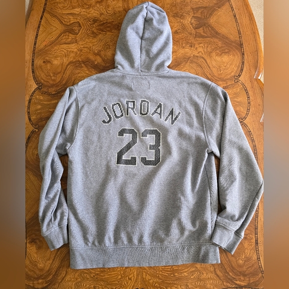 Jordan Hoodie, Grey, Womens Medium - Picture 5 of 6